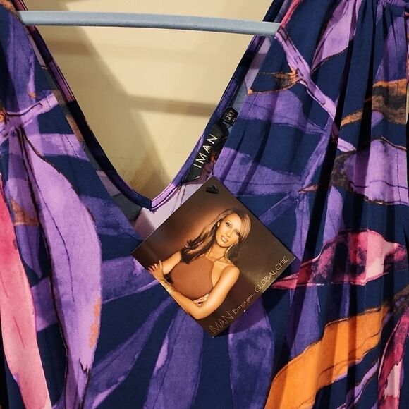 Georgeous IMAN 3XT MAXI DRESS BRAND NEW - Picture 4 of 4